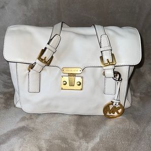 Michael Kors White Satchel